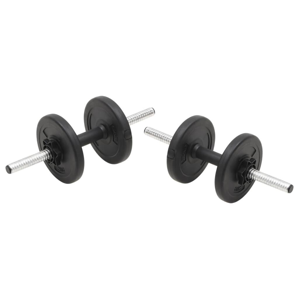 Juego de barras y pesas 30 kg 3/5