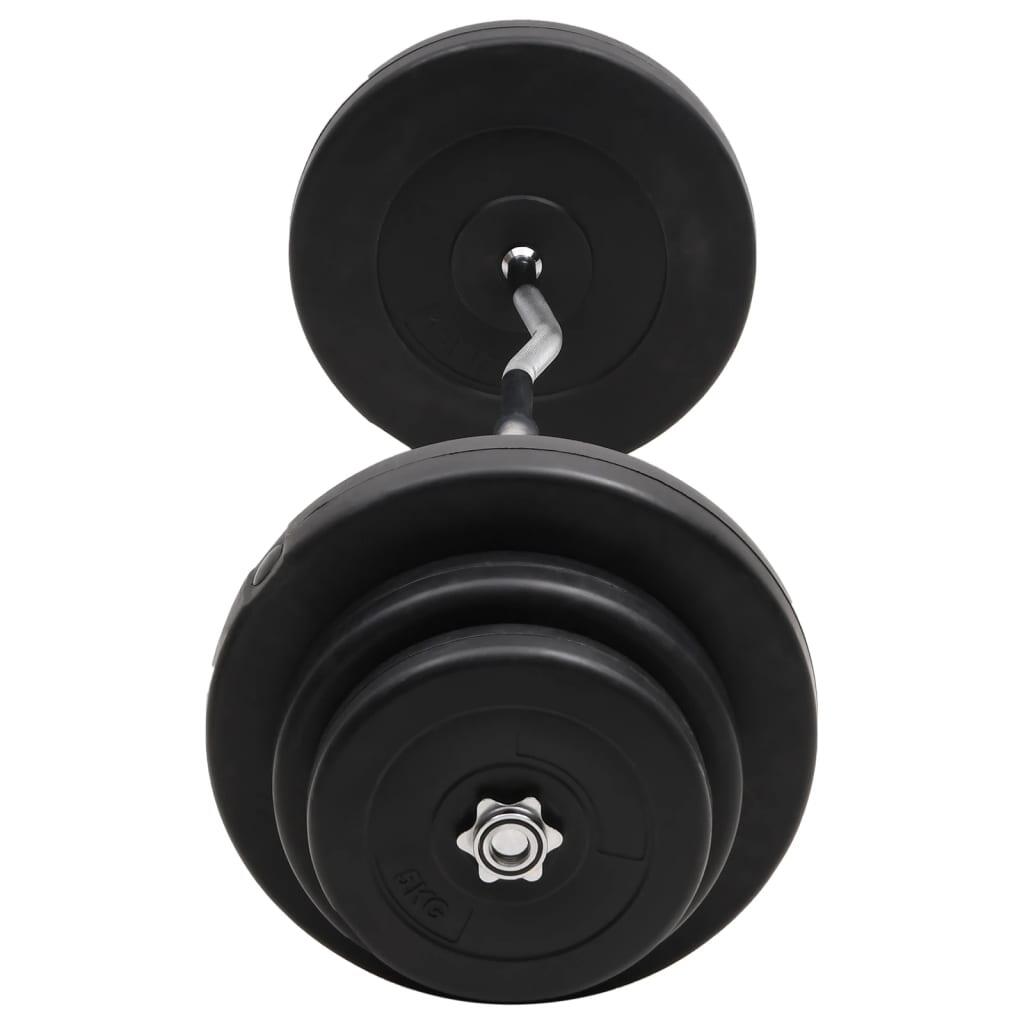 Mancuerna curl con discos 60 kg 4/5