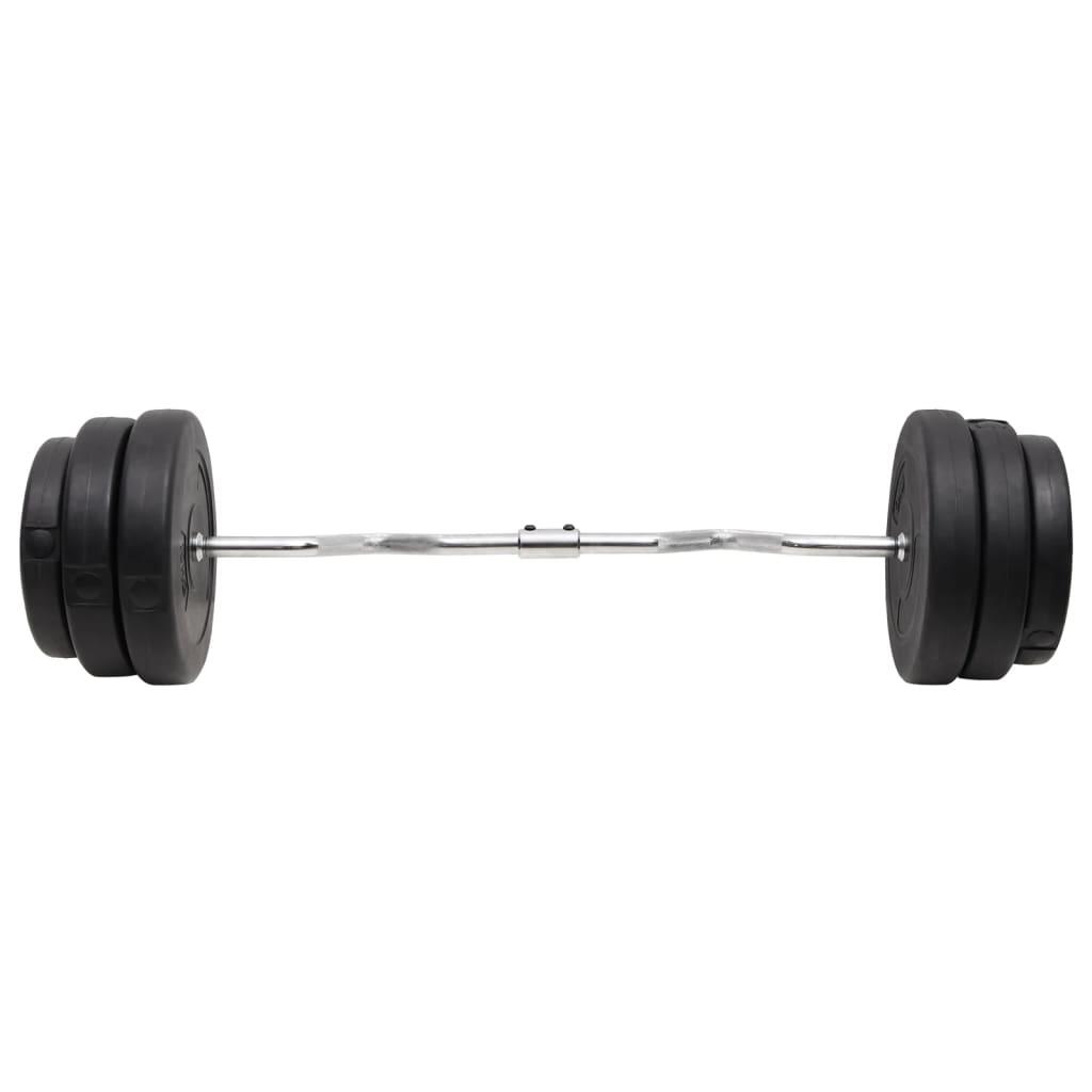 Mancuerna curl con discos 90 kg 3/5