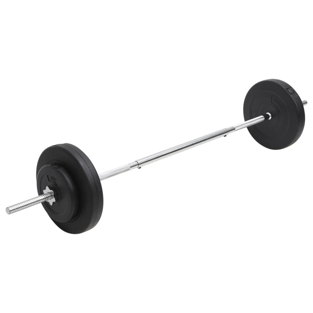 Juego de barra con pesas 30 kg 2/5