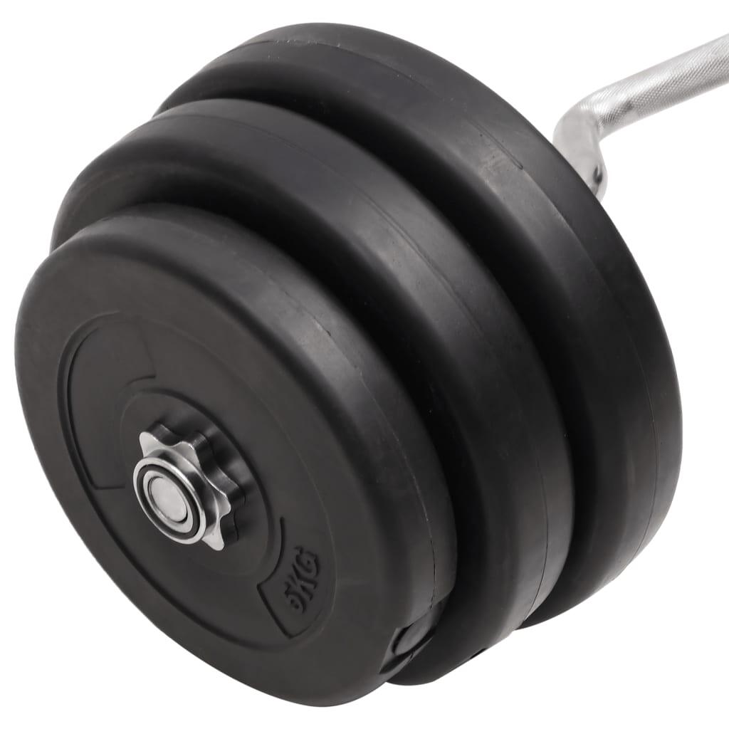 Mancuerna curl con discos 90 kg 5/5