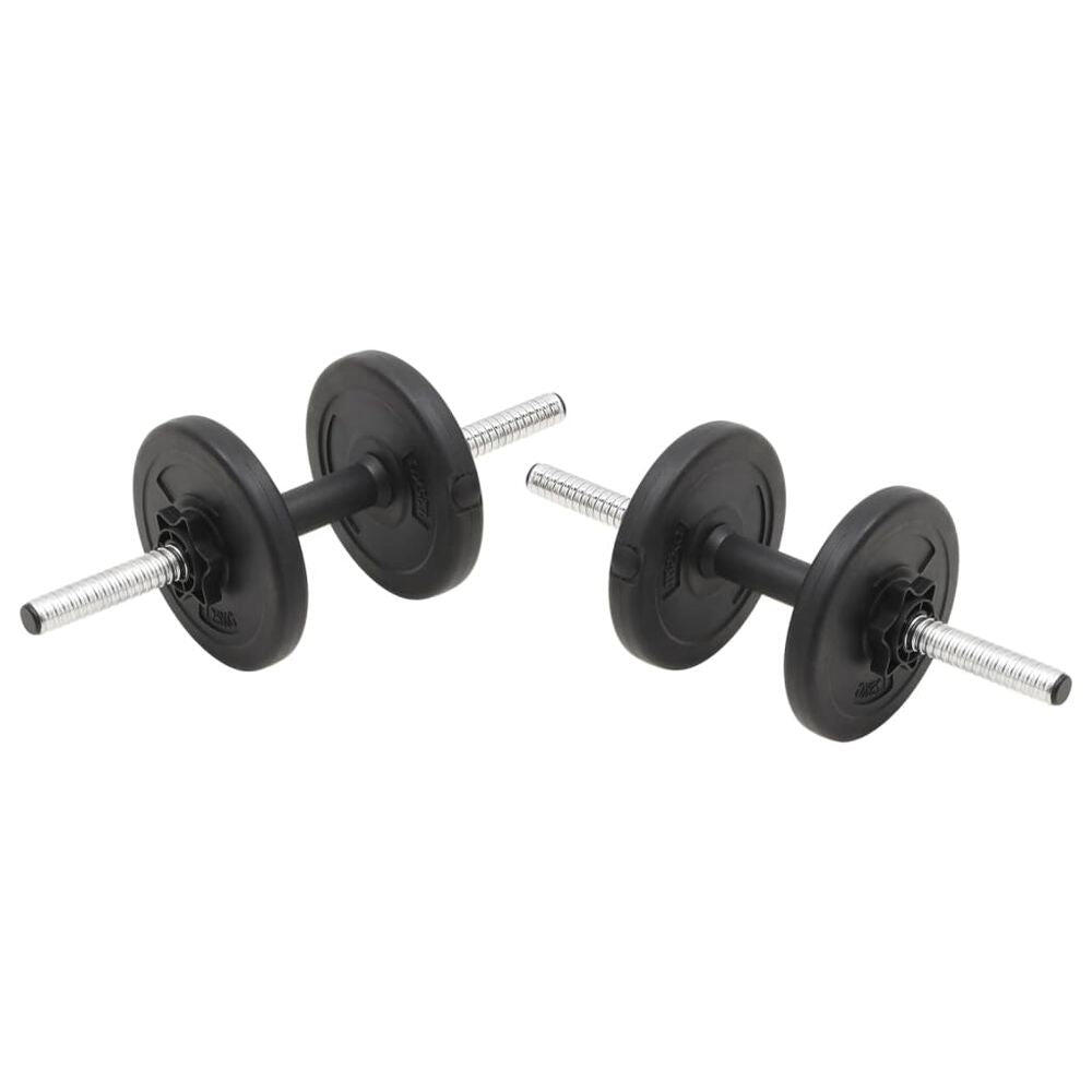 Juego de barras y pesas 30 kg 3/5