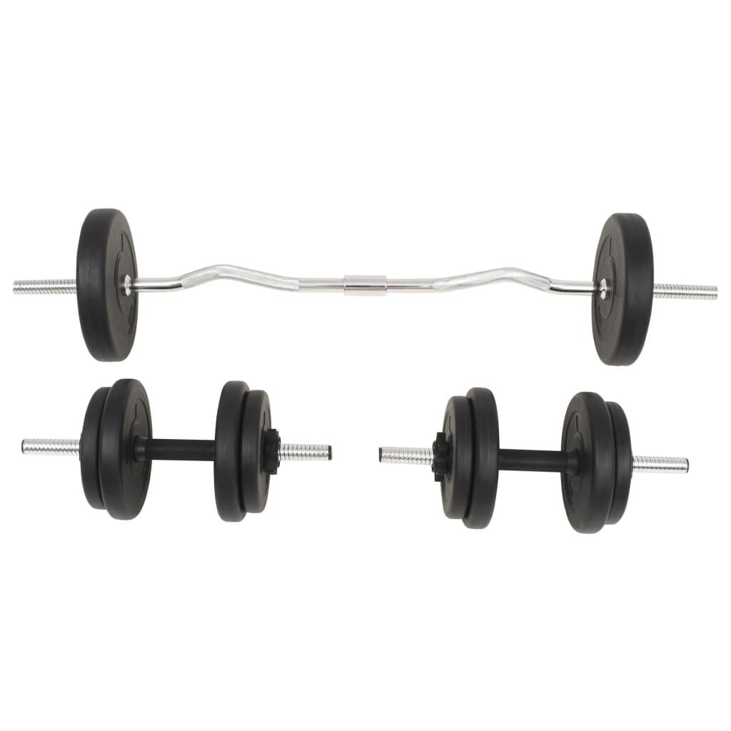 Conjunto ajustable de pesas VidaXL 30 kg 2/5