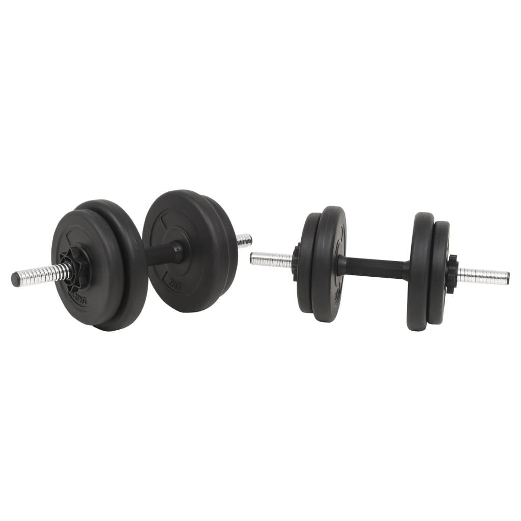 Conjunto ajustable de pesas VidaXL 30 kg 4/5