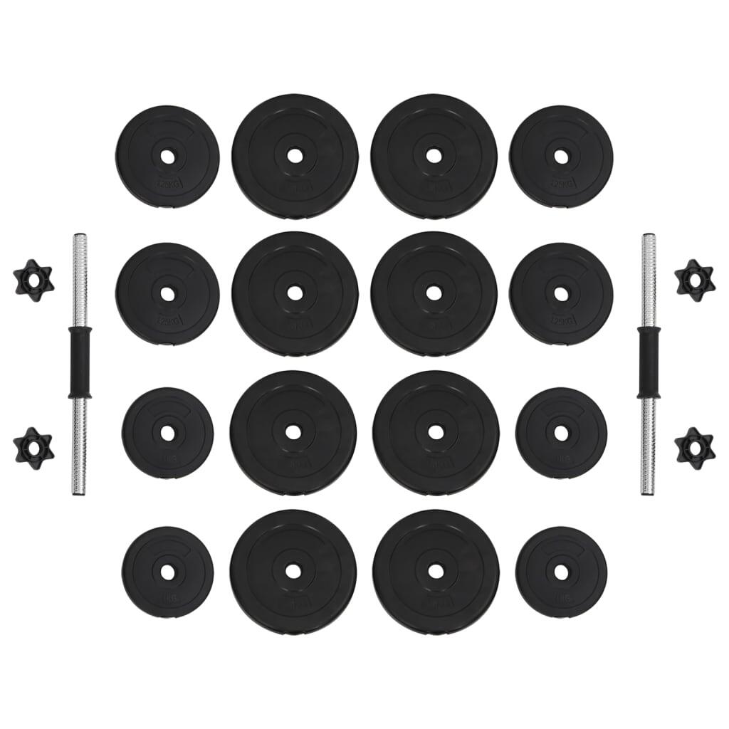 Juego de mancuernas 2x15 kg 3/5