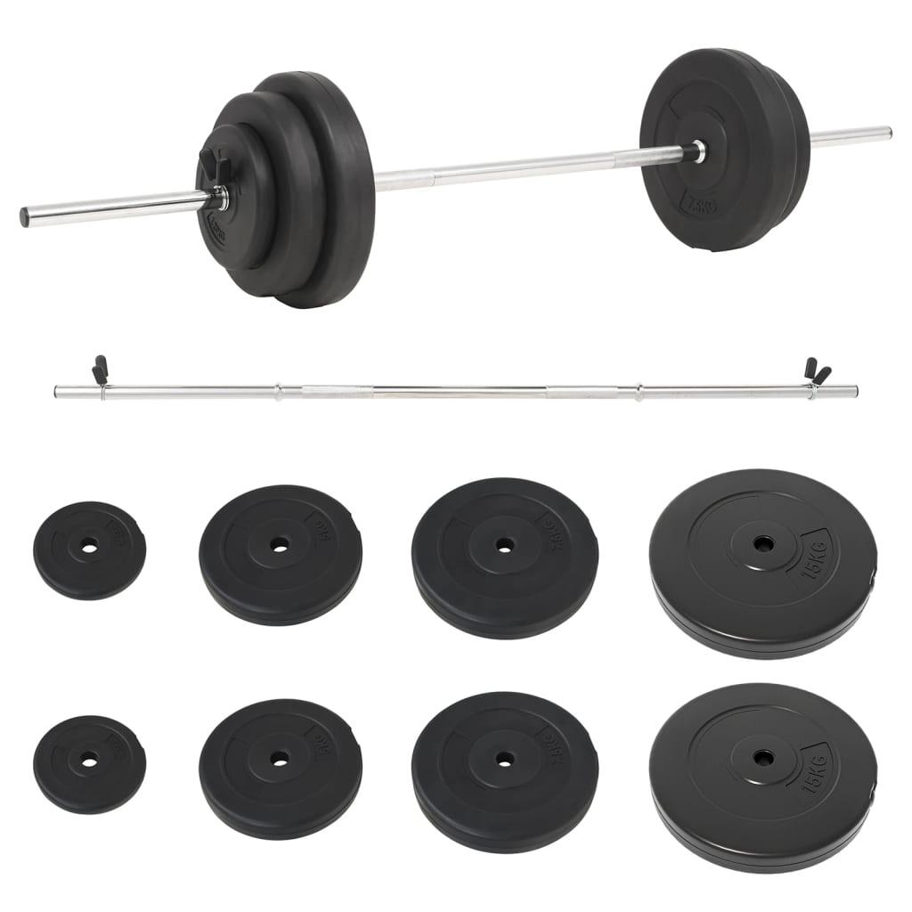 Mancuerna con discos 60 kg 2/5