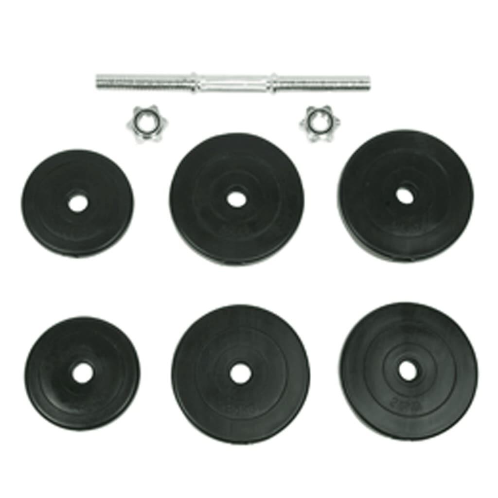 Ensemble d'haltères VidaXL 9 pièces 15 kg 2/2