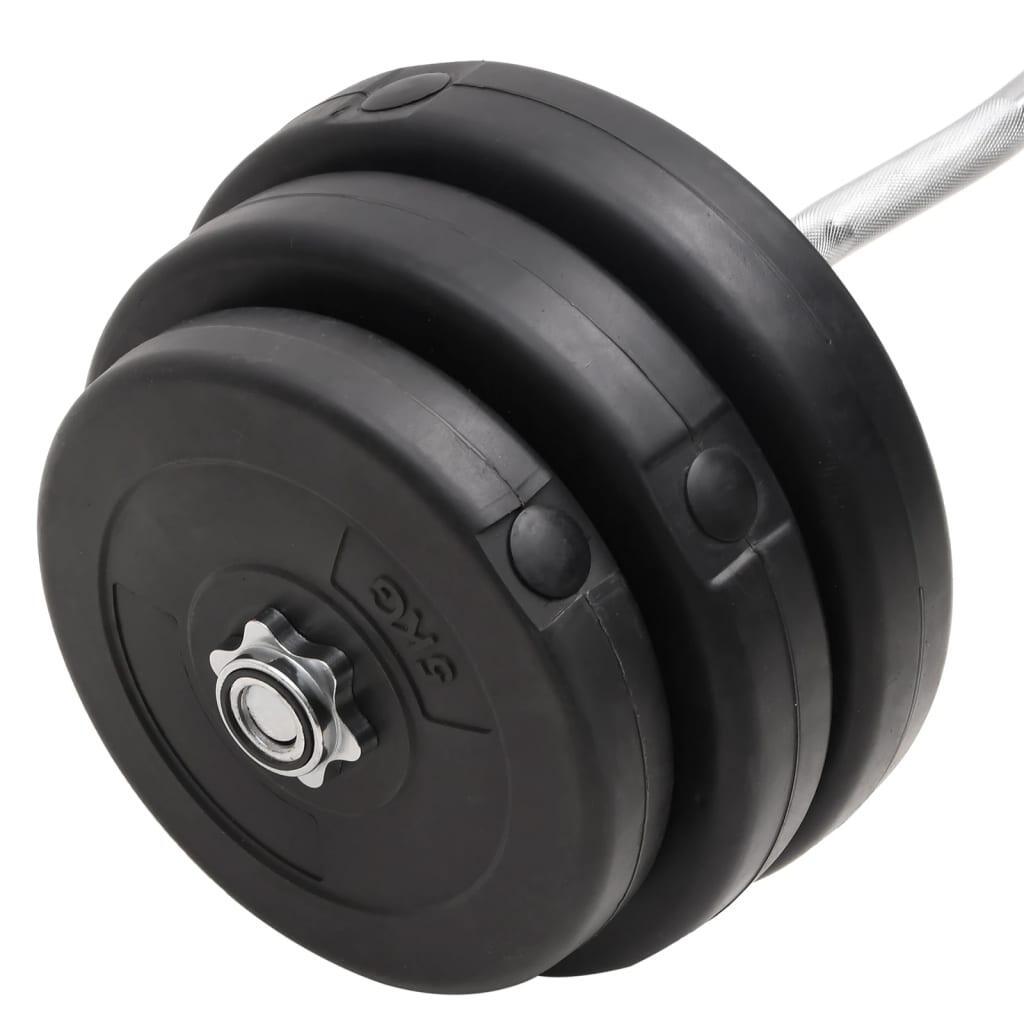 Mancuerna curl con discos 90 kg 5/5