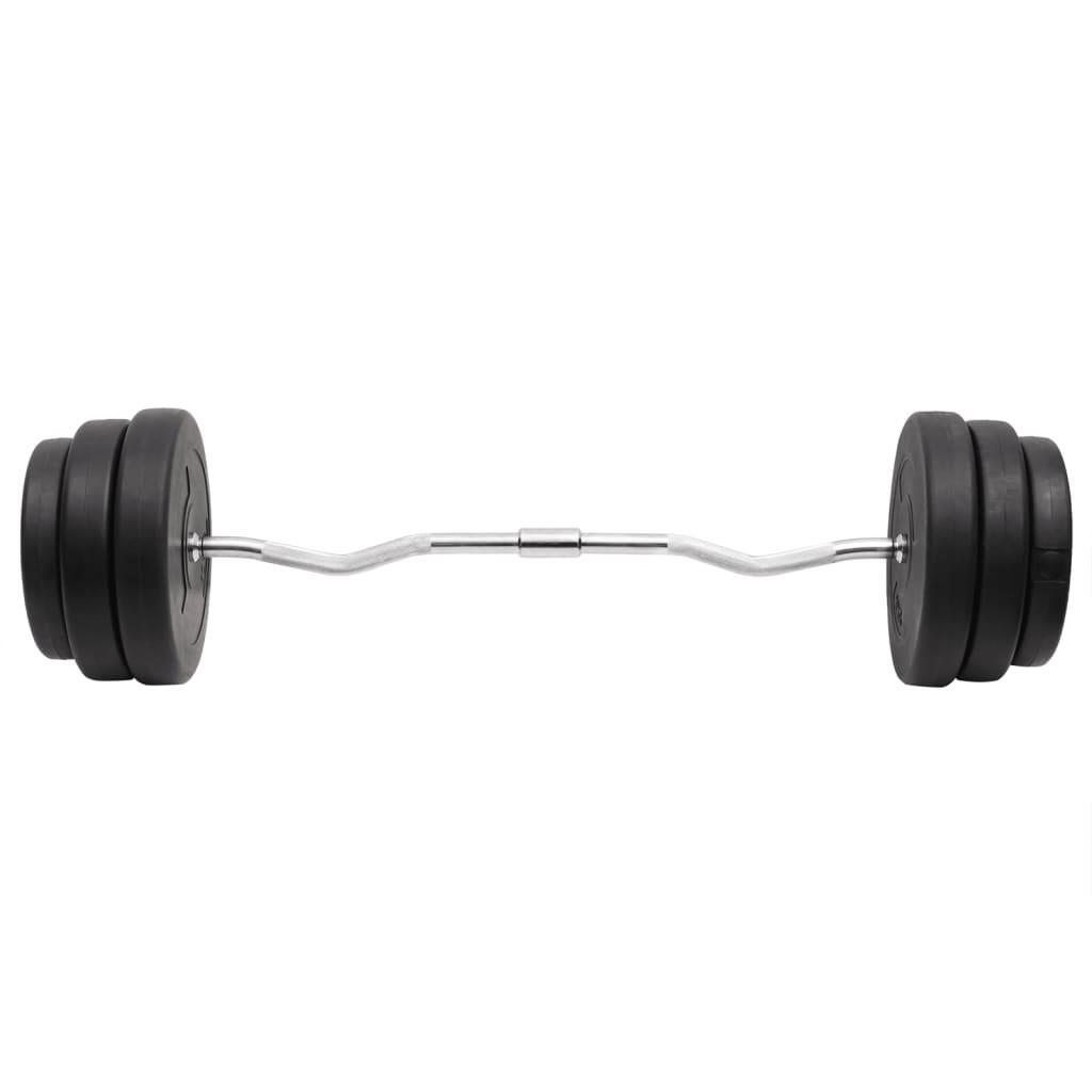 Mancuerna curl con discos 90 kg 3/5