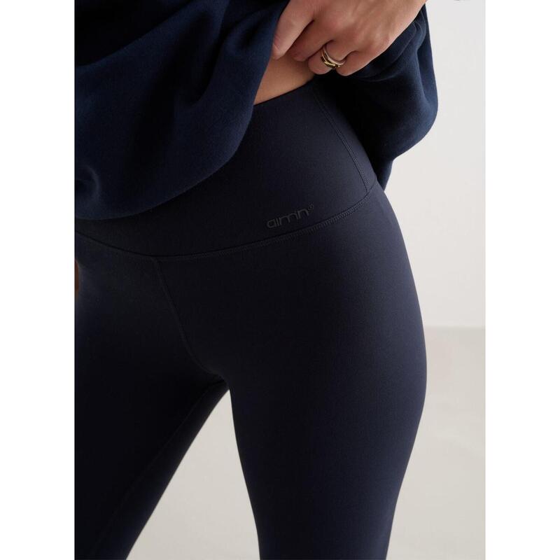 Navy Sense Flare Tights