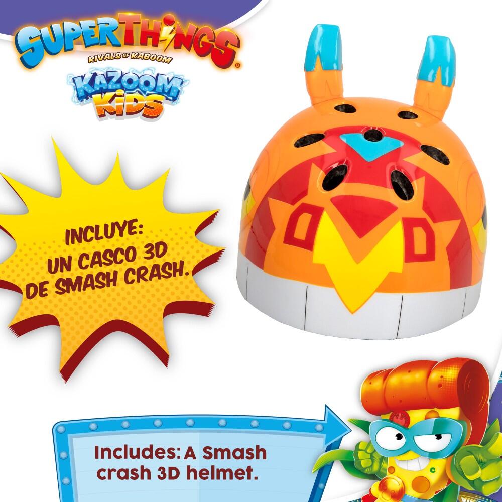 Capacete patinete 3D Smash Crash SuperThings 3/7