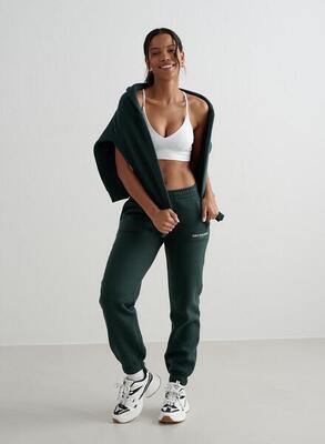 Damen Yoga Sweatpants Klassisch Grau Melange