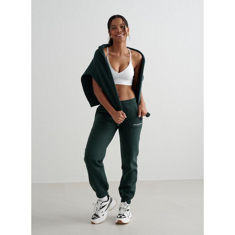 Sweatpants Varsity Classic Gym Yoga Dames Diep Emerald aim'n