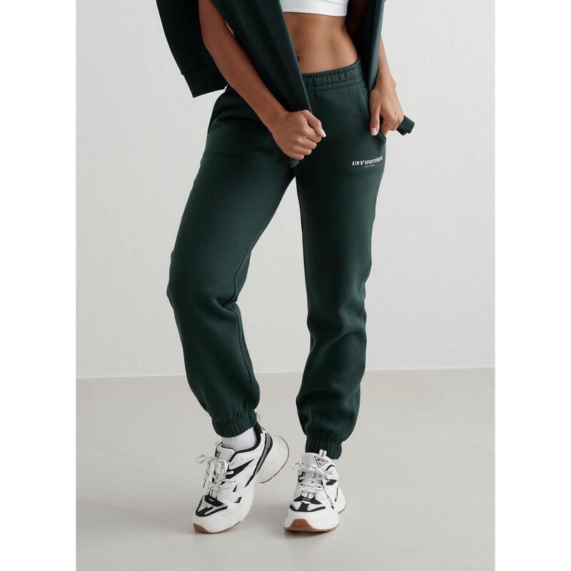 Deep Emerald Varsity Classic Sweatpants