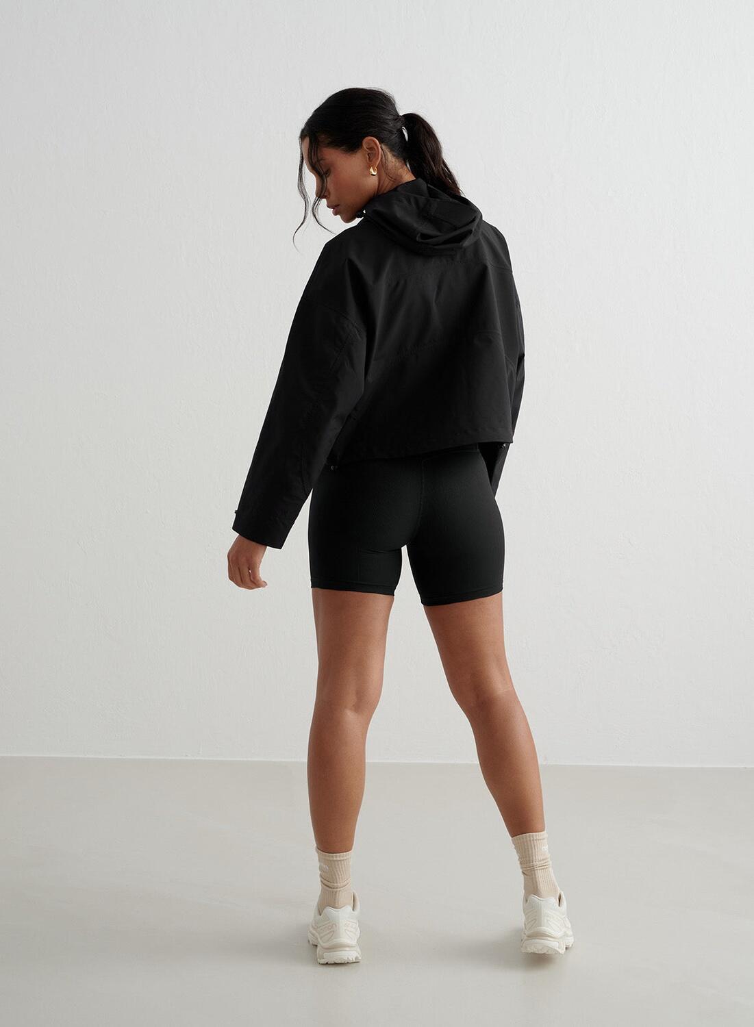 Femme Veste de randonnée Imperméable Noir 3/7