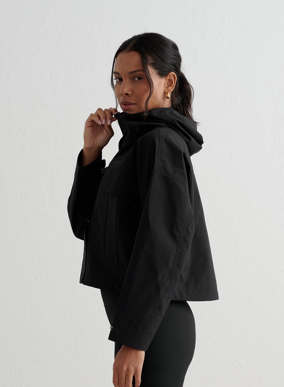 Femme Veste de randonnée Imperméable Noir 4/7