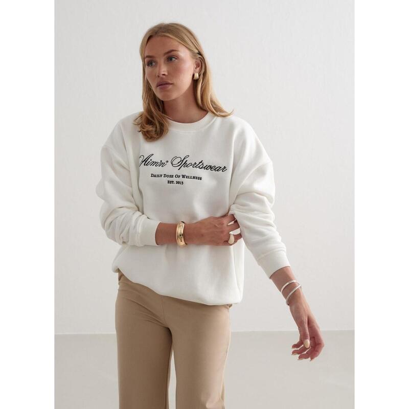 Sweatshirt Heritage Sweatshirt Gym Yoga Dames Off-White aim'n