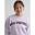 Sweatshirt Young Varsity Gym Meisjes Bleek Lavendel aim'n