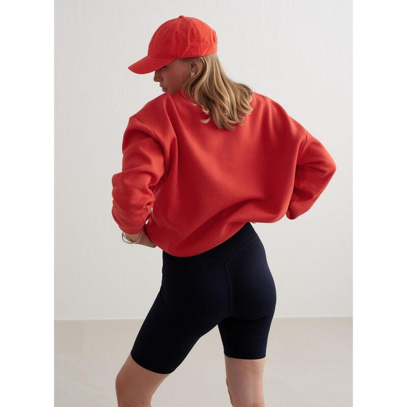 Sweatshirt Heritage Sweatshirt Gym Yoga Dames Rood aim'n