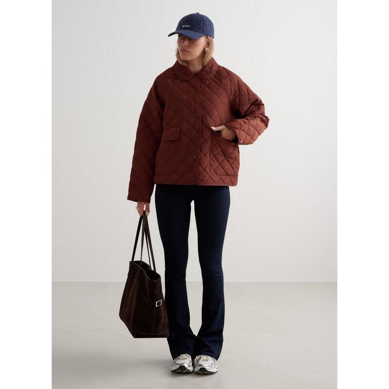 Veste Femme matelassée Veste Casual Femmes Mahogany aim'n