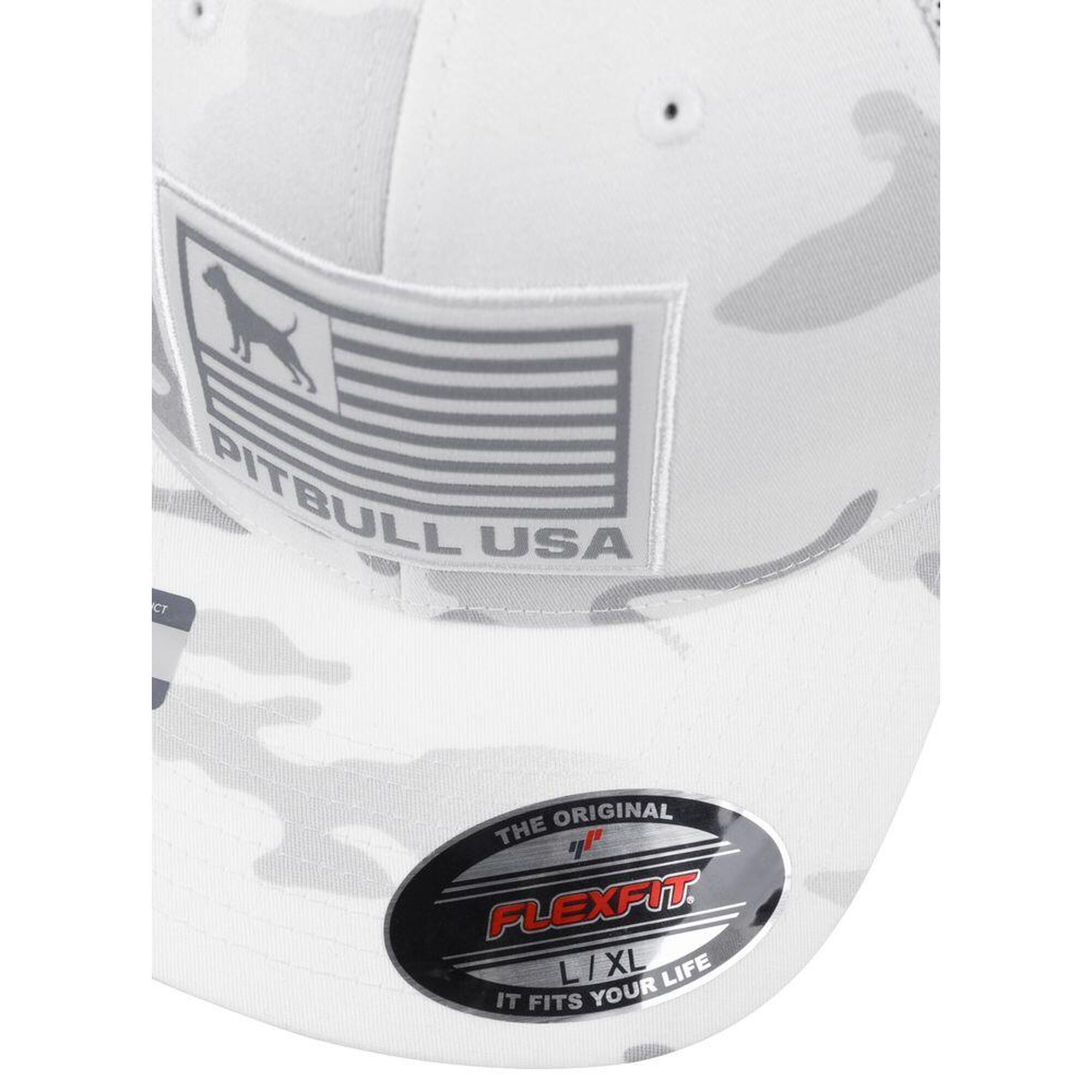 Șapcă cu cozoroc pentru bărbați Pitbull Mesh Full Cap Pitbull USA Multicam