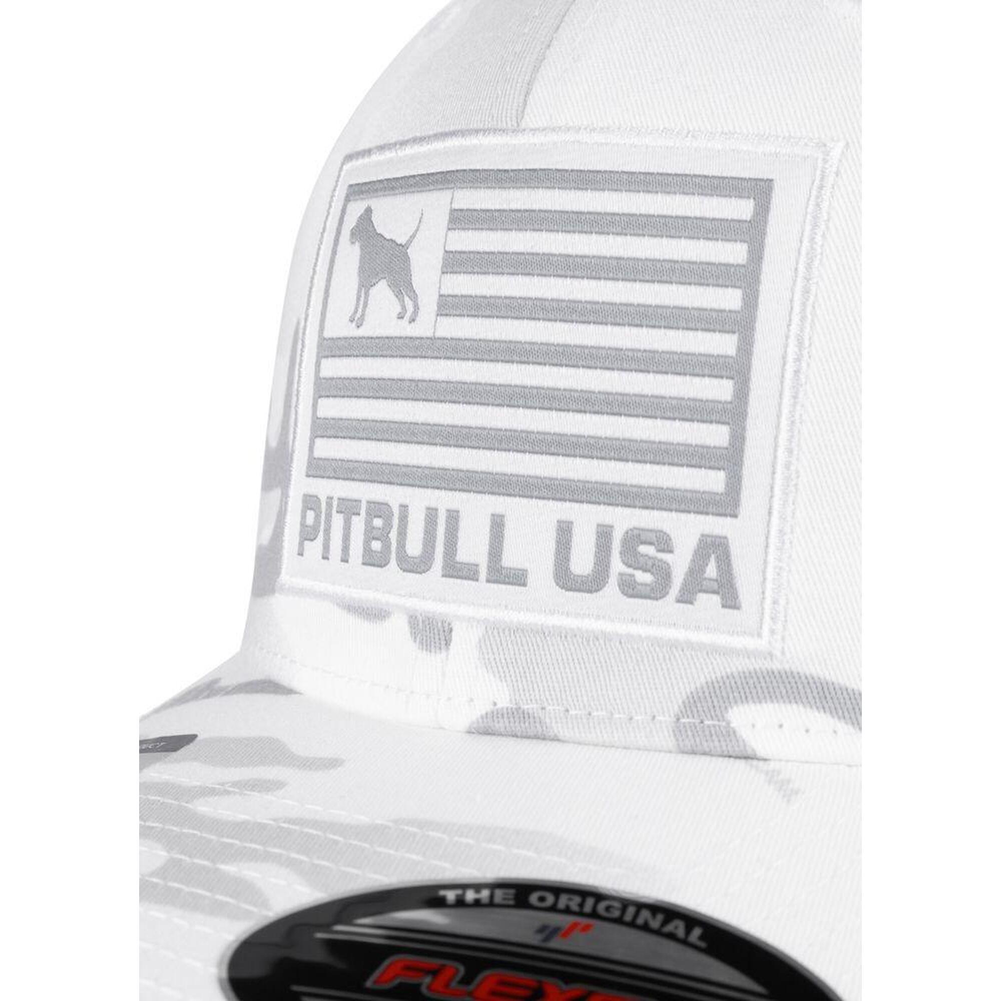 Șapcă cu cozoroc pentru bărbați Pitbull Mesh Full Cap Pitbull USA Multicam