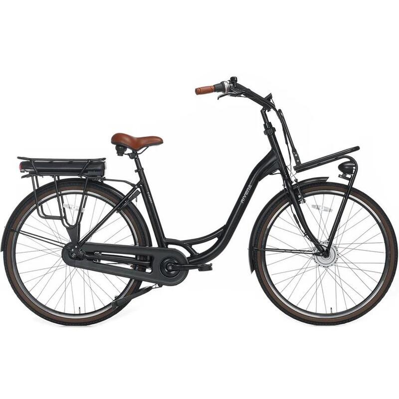 Rivena E-Carry Elektrische Moederfiets 28 inch Mat Zwart