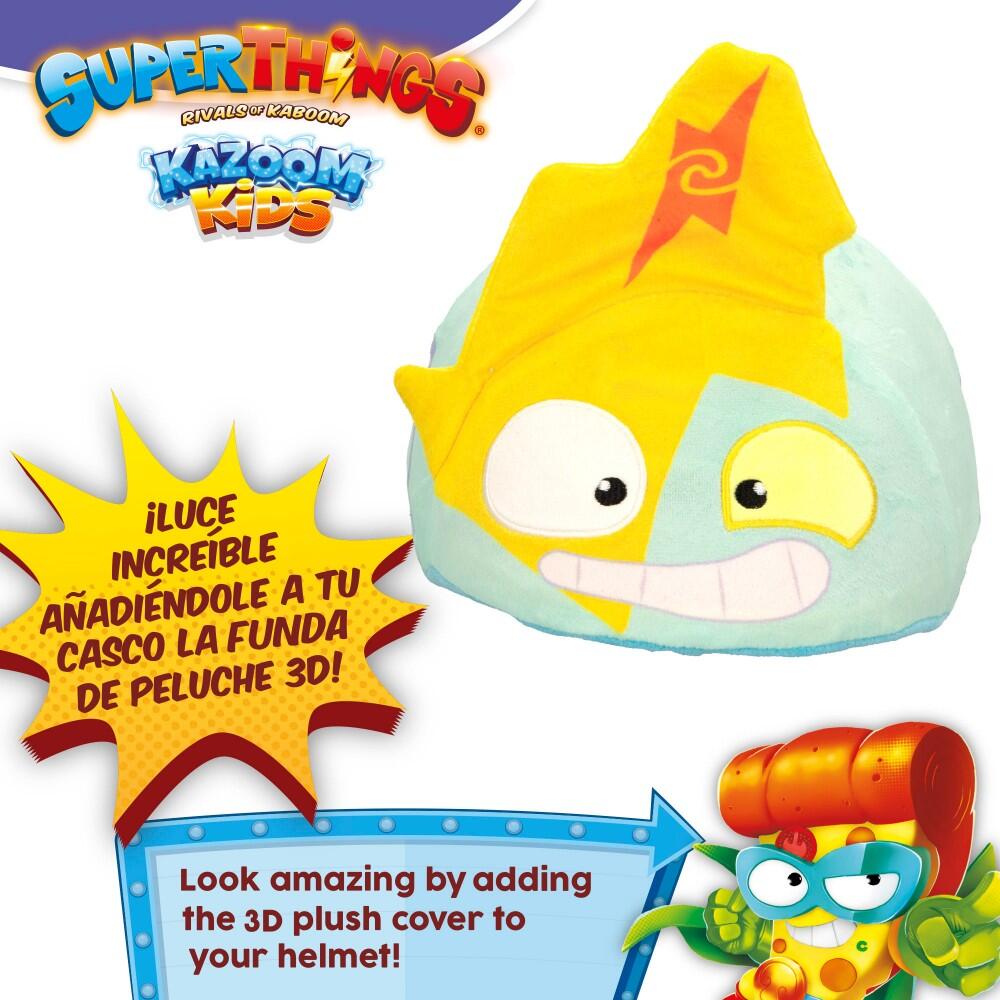 Superthings Capacete com capa 3D Neon Blast 3/7