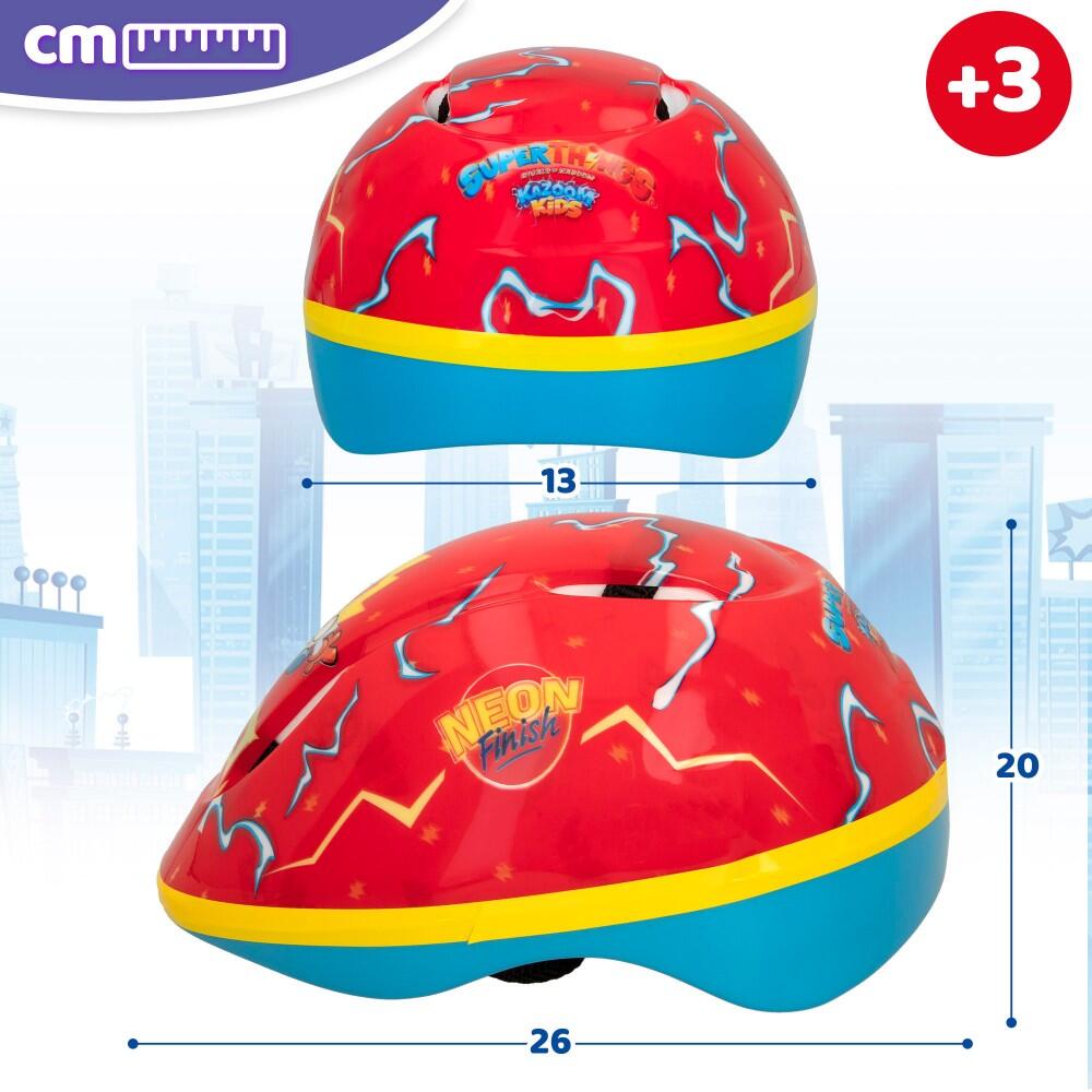 Superthings Capacete com capa 3D Neon Blast 6/7