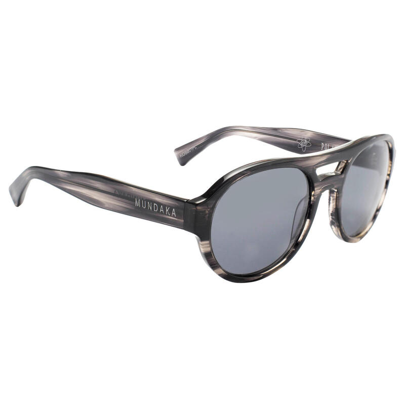**Lunettes de soleil KOSMO bois gris, Polarisés GRIS - cat.3 - MUNDAKA**
