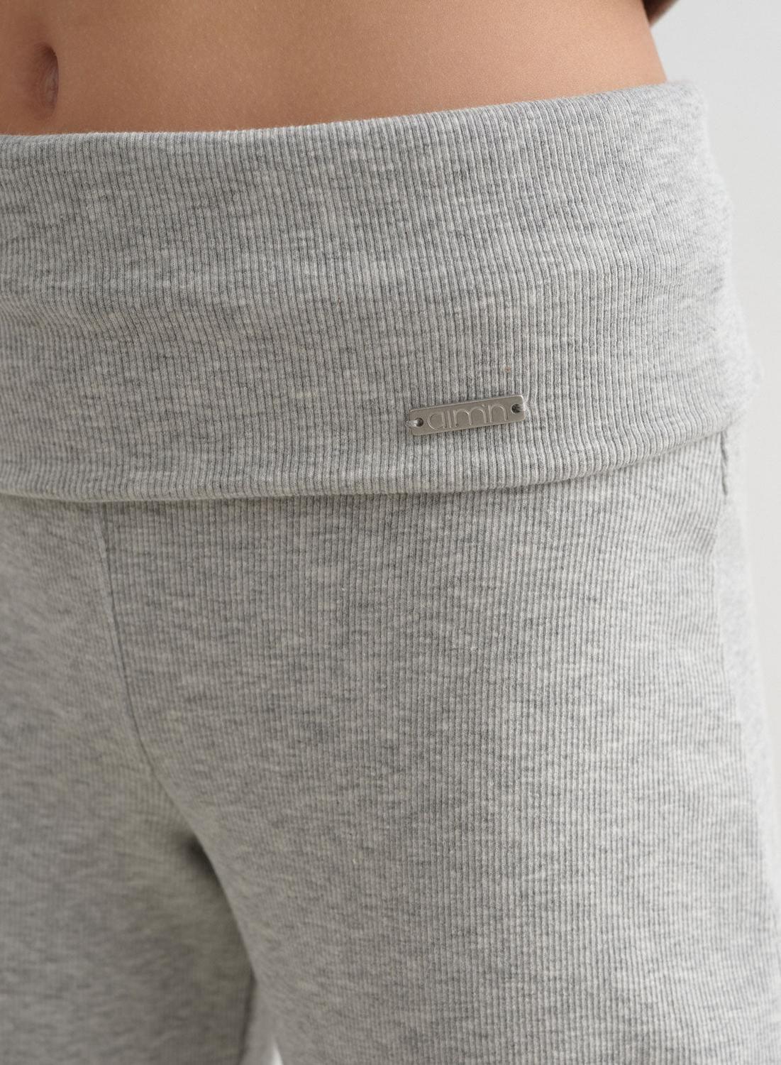 Niña Pantalón de canalé Ligero Gris Jaspeado 6/6