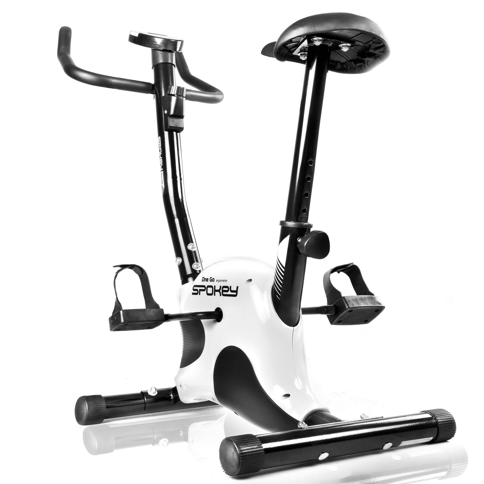 Vélo d'appartement Spokey Onego blanc 5/7