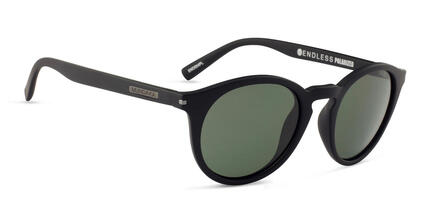 **Lunettes de soleil ENDLESS noir mat, Polarisés VERT - cat.3 - MUNDAKA**