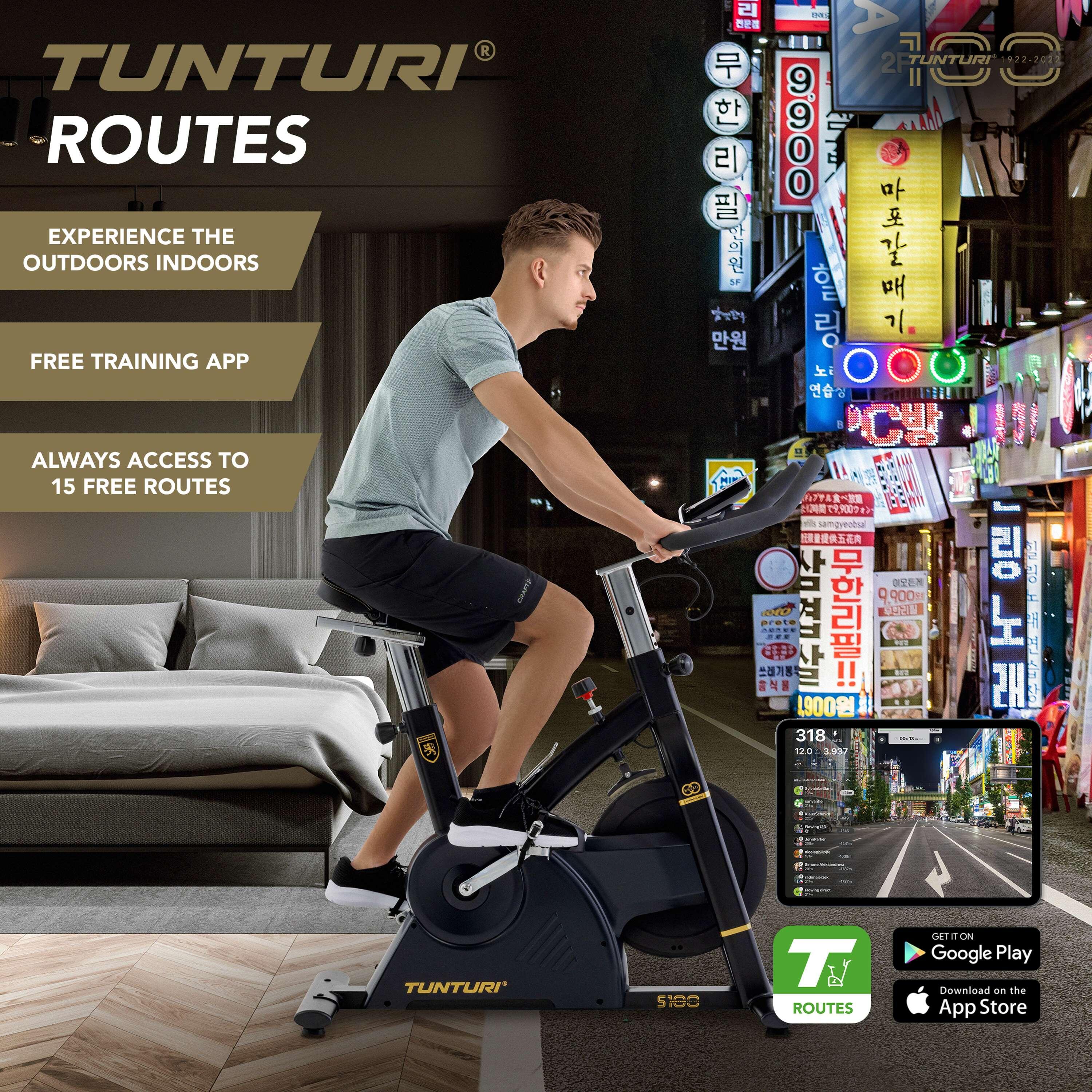 Sprinter Bike - Racefiets - Bluetooth - thuistraining - Centuri S100 2/7