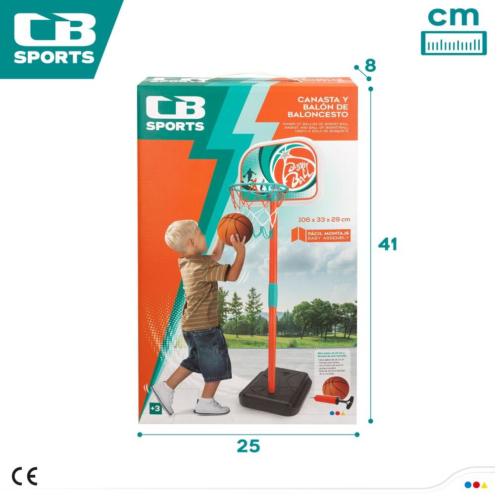 Panier de basket-ball pour enfants avec ballon CB Toys 7/7