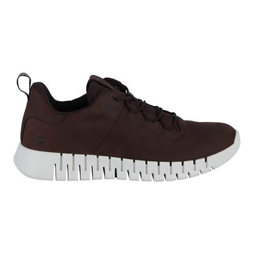 Sneakers Ecco Gruuv pentru bărbați, culoare mocha