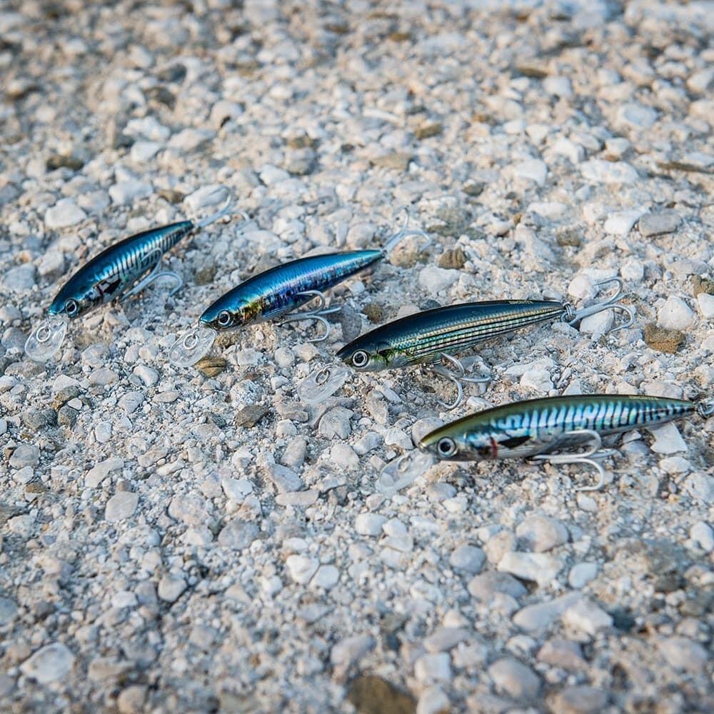 Esca artificiale AKAMI REAL MINNOW MACKEREL GREEN | FLOATING | CM 10 4/4