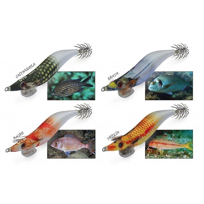 Squid Eging DTD WEAK FISH EGI |COLOR PAINTED COMBER |MM 78 2/4