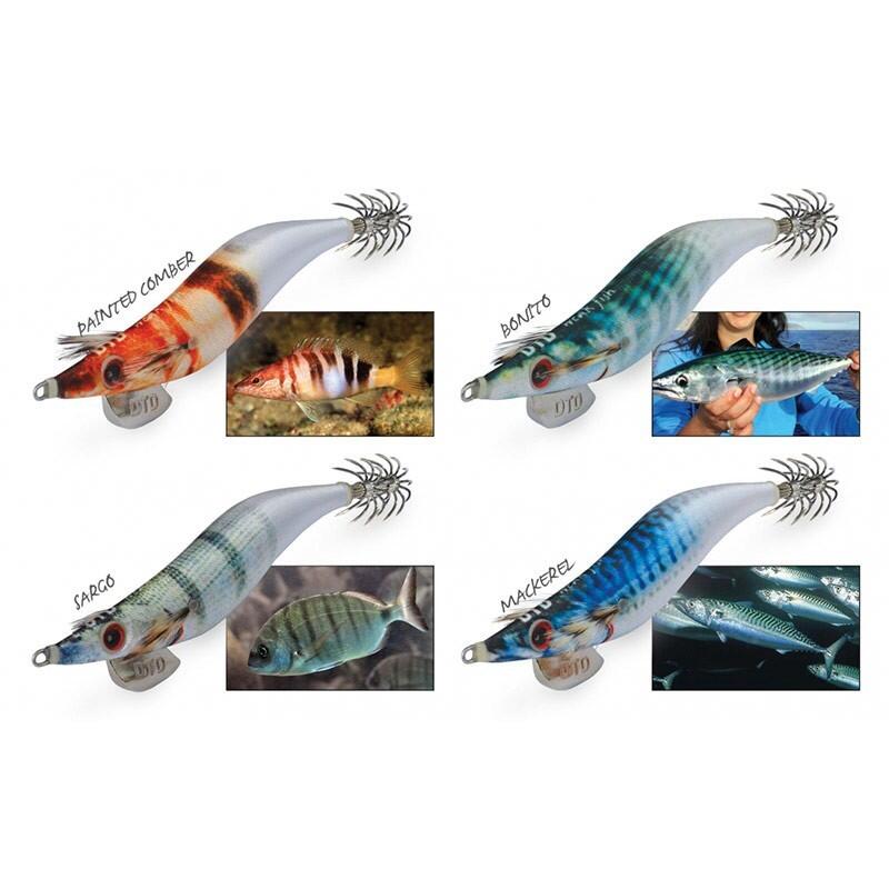 Squid Eging DTD WEAK FISH EGI |COLOR PAINTED COMBER |MM 78 3/4