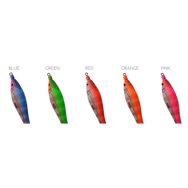 Squid Eging DTD SOFT GIRA|COLOR PINK|EGI 2.0|BODY LUMINOUS 2/3