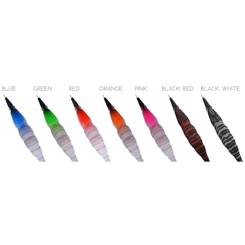 Squid Eging DTD RED SHRIMP|COLOR BLUE|EGI 3.0|BODY RED LUMINOUS 2/3