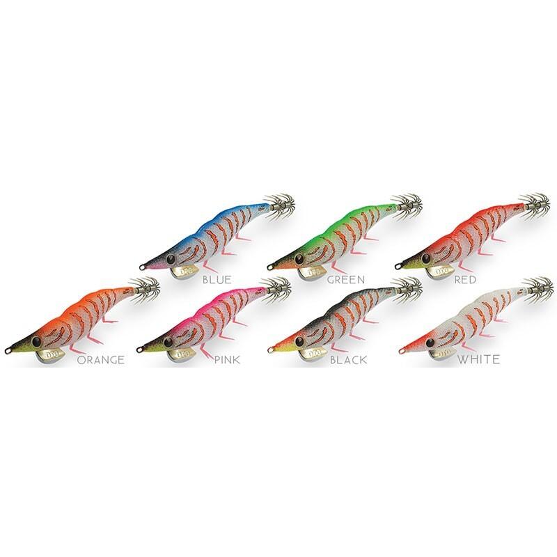 Squid Eging DTD GAMBERINO|COLOR ORANGE|EGI 3.0|BODY BLUE LUMINOUS 2/3