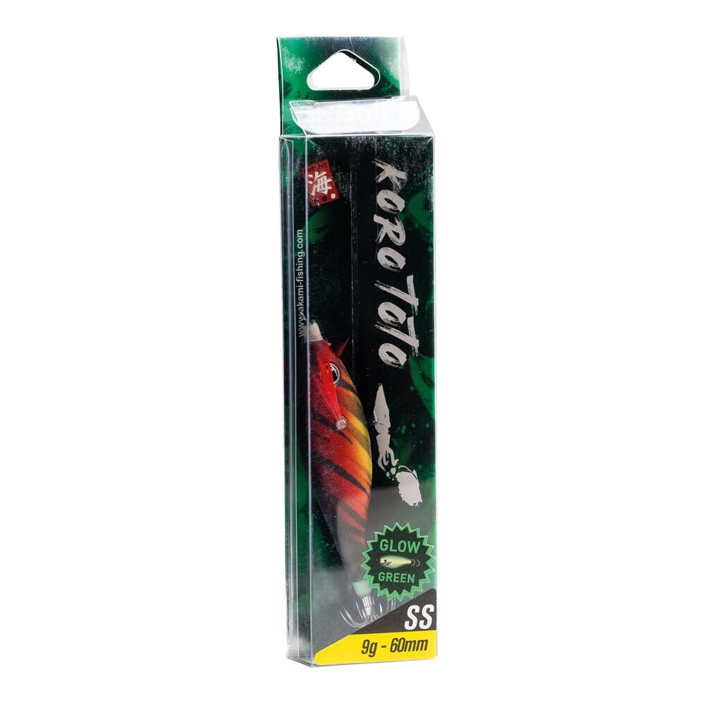 Squid Eging AKAMI KORO TOTO |COLOR RED |MM 60 |SIZE SS 4/4