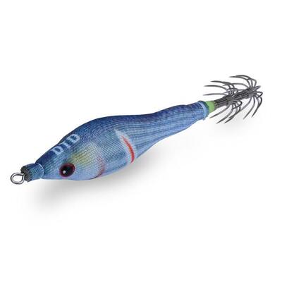 Squid Eging DTD SOFT WOUNDED FISH|COLOR PICAREL BLUE|EGI 1.5|BODY BLUE LUMINOUS