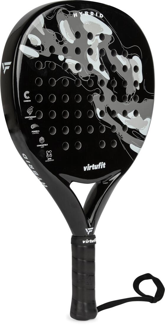 Hybrid Padel Racket - Zwart/Grijs 5/8