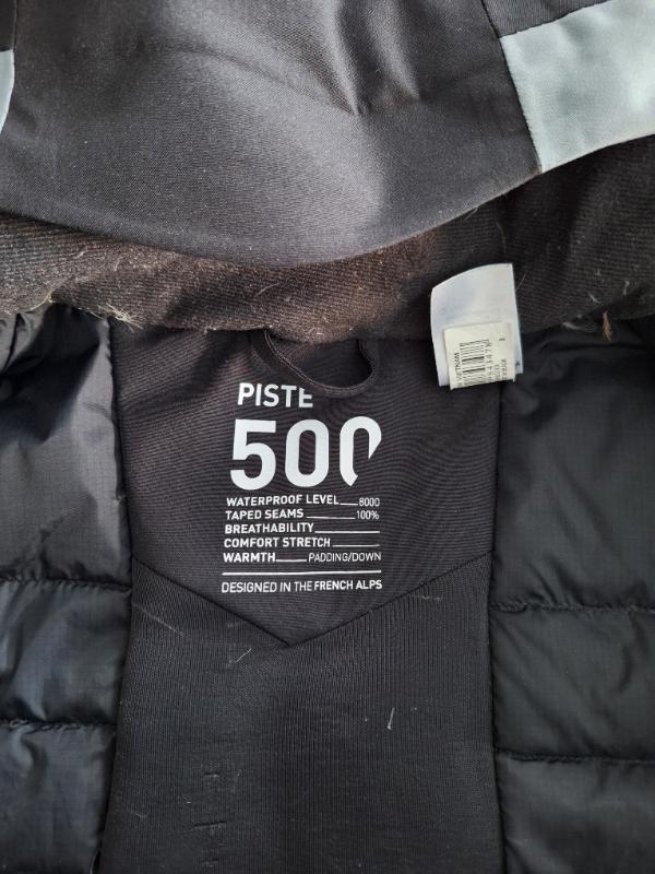 Entre Particuliers - Veste de Ski Wedze Noire Homme Taille S 2/3