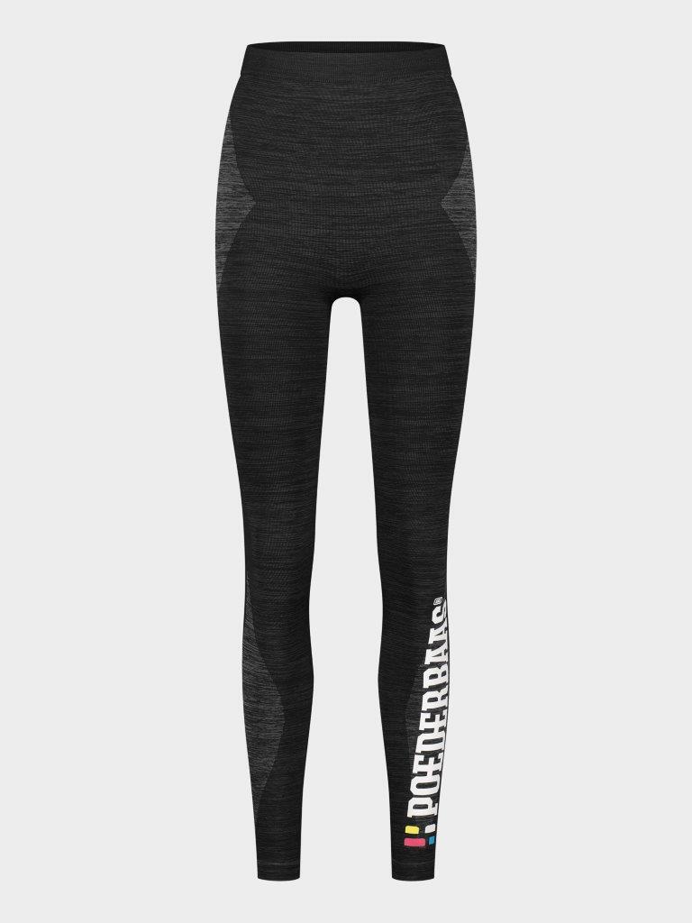 POEDERBAAS Poederbaas Thermo Legging Dames Technical Zwart