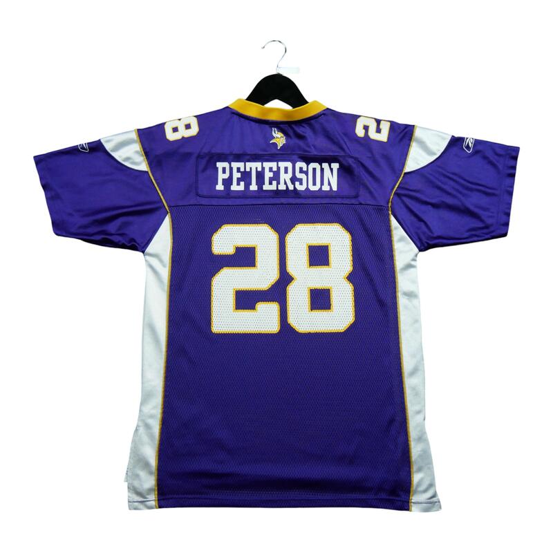 Segunda Vida - Jersey de la NFL de los Minnesota Vikings de Reebok - Excelente