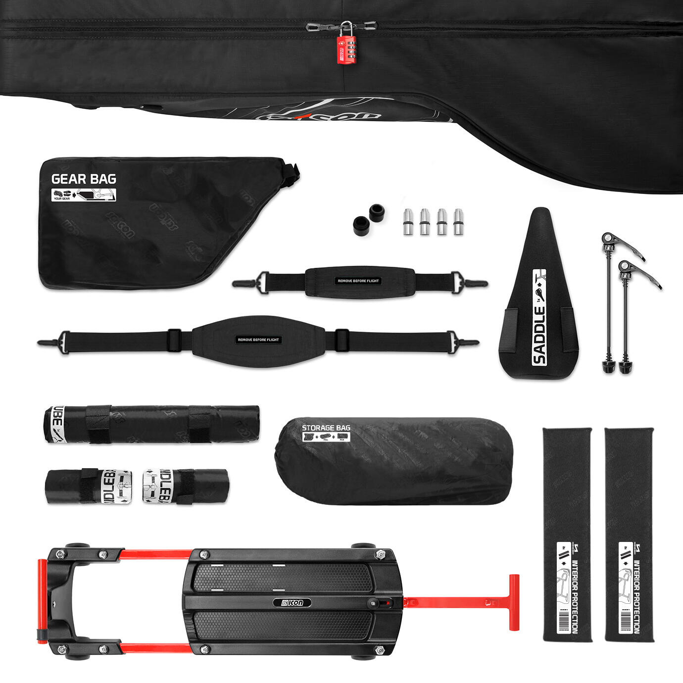 Scicon Sports Aerocomfort 3.0 Tsa racefietsreistas 5/7