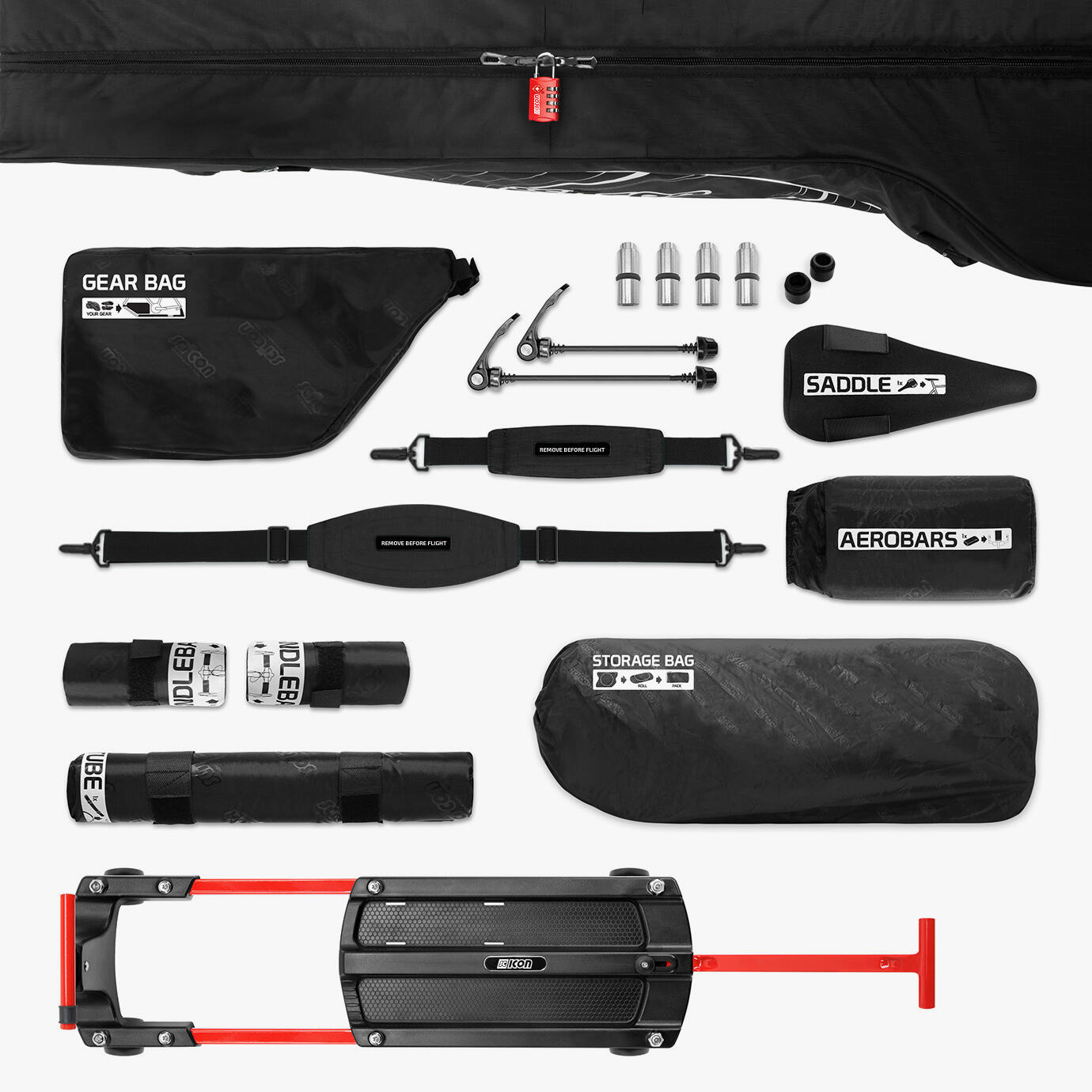 Housse à Vèlo Triathlon Aerocomfort 3.0 5/7